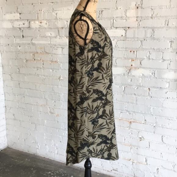 Old Navy sleeveless dress S Tall Palm leaves - Picture 8 of 8